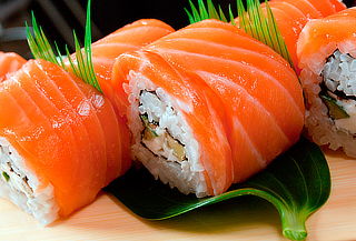 3 rolls en Sushi Sama Providencia