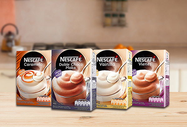  Pack de 4 Cajas de Nescafé Mixes Variedades