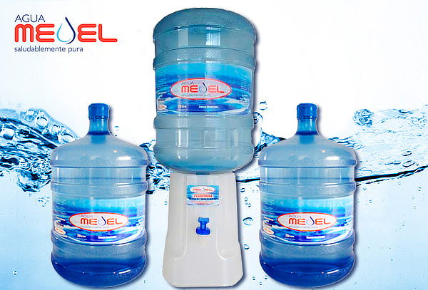 Pack 2 Botellones de Agua  20 lts c/u + Opción Dispensador