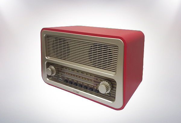 Radio Vintage con Bluetooth y Entrada Usb!