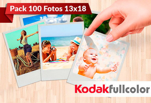 100 Fotos Kodak Full Color 13x18, Sucursal Parque Arauco