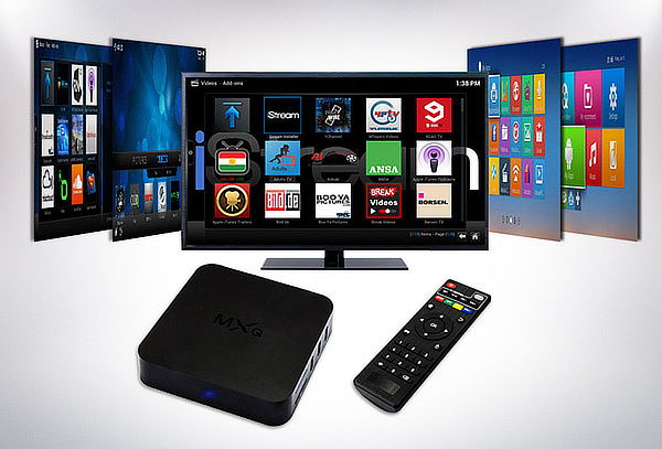 Box Smart Tv MXQ con Control Remoto
