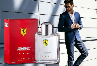43% Perfume Ferrari Red Scuderia 125 ml edt