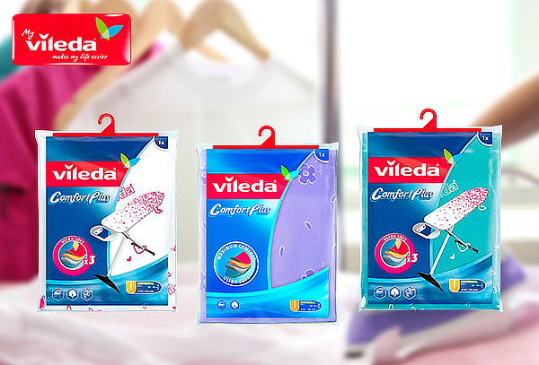 Funda Viva express confort plus para planchar de Vileda