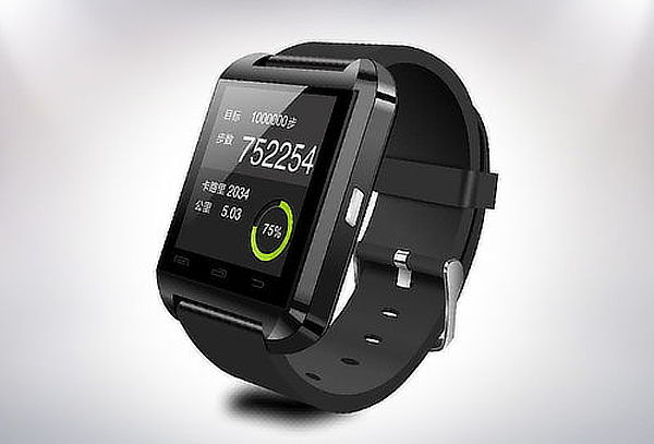 Smartwatch U8 para Android y iPhone Negro