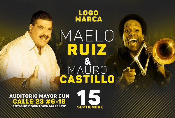 Concierto de salsa Mauro Castillo y Maelo Ruiz