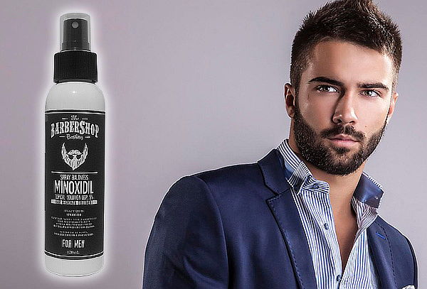 Minoxidil Spray para el Crecimiento de la Barba y Cabello