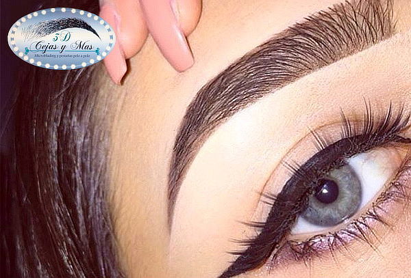 Micropigmentación de Cejas Mixtas (Sombreado + Pelo a Pelo) , Cejas