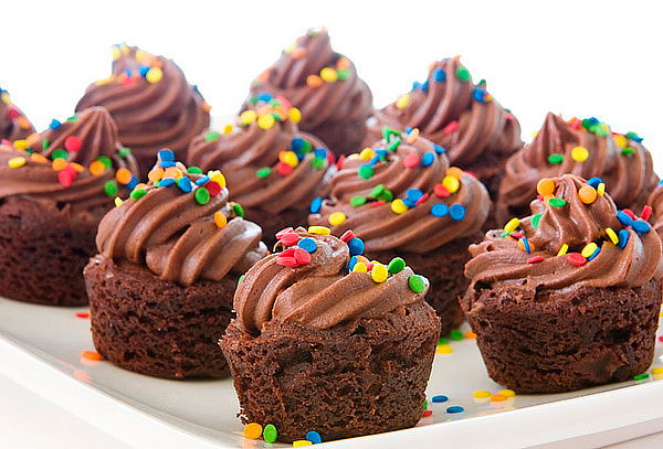 100 Mini Cupcakes Decorados