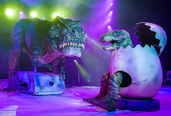Circo Gigante de Dinosaurios, Ubicación a Elección