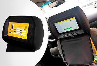 Instalación de Cabeceros o Tablets para Taxis Inteligentes 
