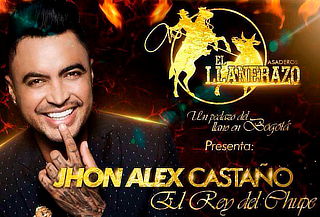 2x1 Concierto Jhon Alex Castaño 9 de Noviembre              
