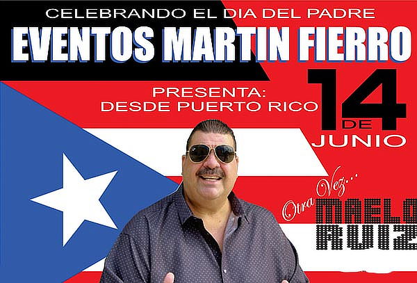 Concierto de Maelo Ruiz - Martín Fierro Viernes 14 de Junio