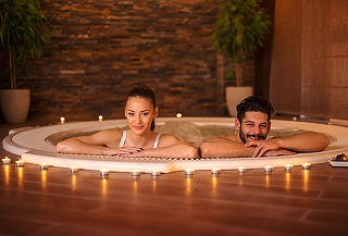 Spa para Pareja Nocturno + Cena Romántica en El Restrepo