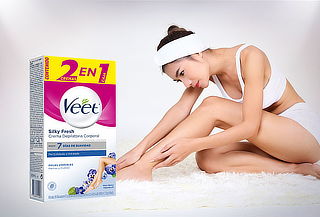 Veet® Crema Piel Sensible 100 ml 2 en 1 Veet® Crema Piel Sensible 100 ml 2 en 1