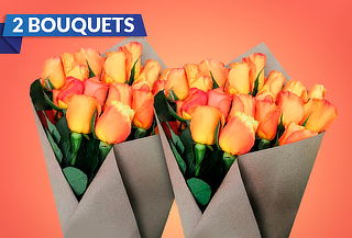 2x1 de Bouquet de 12 Rosas cada uno.