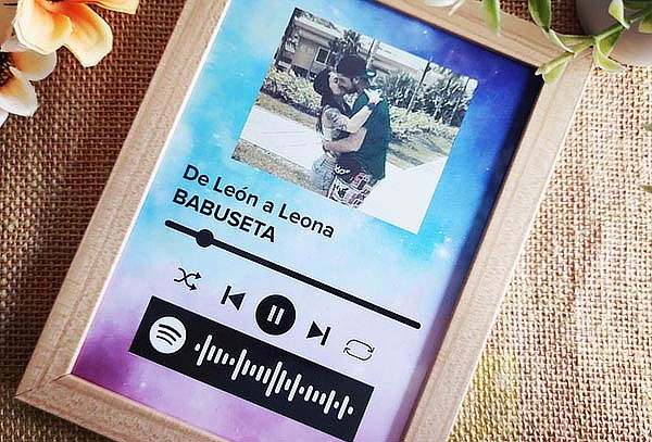 Cuadro Spotify personalizado - La Marquerita