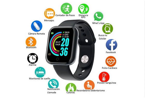 ¡Smart Watch! Reloj Inteligente Color a Elección