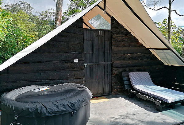 Glamping en Cabaña para 2 + Desayuno en Guayabal de Siquima