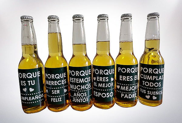 Pack de cervezas personalizadas para parejas