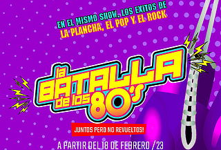  La BATALLA de los 80's Plancha, Pop y Rock en Español 