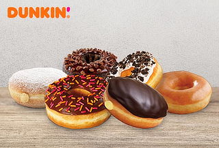 Caja de 6 Donuts a Elección en Dunkin
