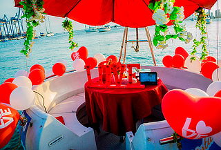 Tour con Cena Romántica Cartagena Bahía