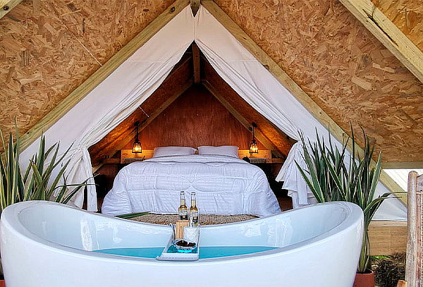 Wabisabi Glamping en Pareja + Tina Agua Caliente + Desayuno