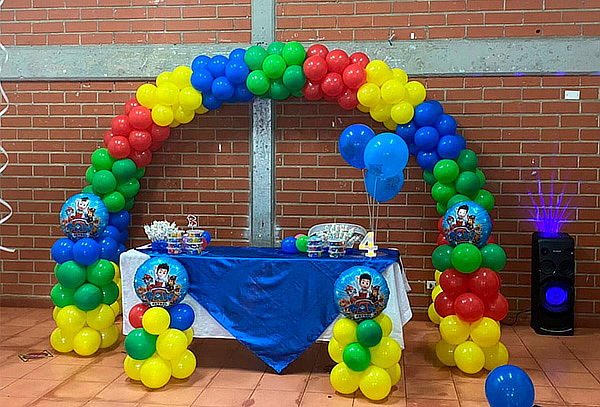 Fiesta Infantil + Recreación. Opción a Decoración 