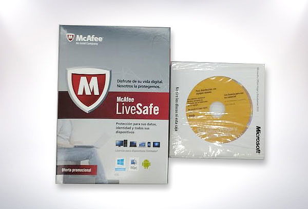 Combo Antivirus Mcafee + Licencia Office 2013 Vitalicia