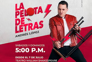 Stand Up Comedy La Pelota de Letras con Andrés López