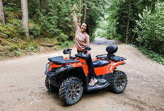 Día Extremo:Cuatrimoto + Piscina + Canopy + Almuerzo