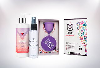 Copa menstrual UVA + Limpiador + Jabón Íntimo