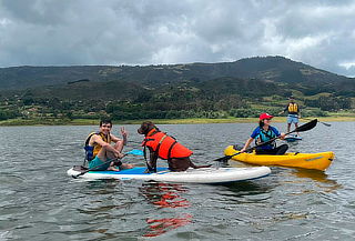 1 Hora Recorrido en Kayak por Pareja - Embalse del Tominé