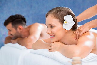 Spa para Pareja Masaje Relajante + Bambuterapia + Jacuzzi 