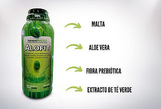 Bebida con ALOE VERA a base de Té Verde + Limón + Toronja