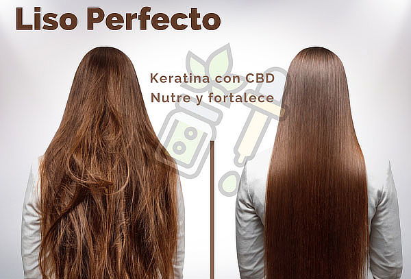 Keratina Crema Alisadora con CBD 