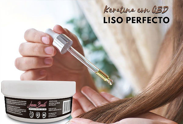 Keratina Crema Alisadora con CBD 