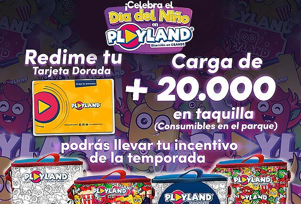 Playland Tarjeta Dorada con 2 Horas de Juego + Combo