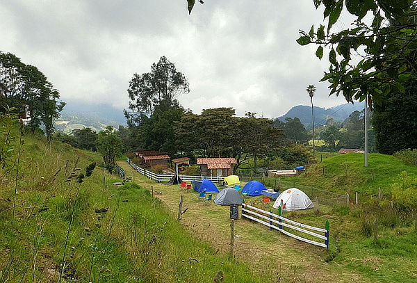 Zona De Camping Zipacón para 2 Personas