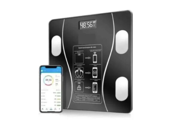 Pesa Balanza Inteligente Bluetooth Grasa Peso Corporal