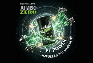 Proteína Deportiva Jumbo Zero de 2 Libras