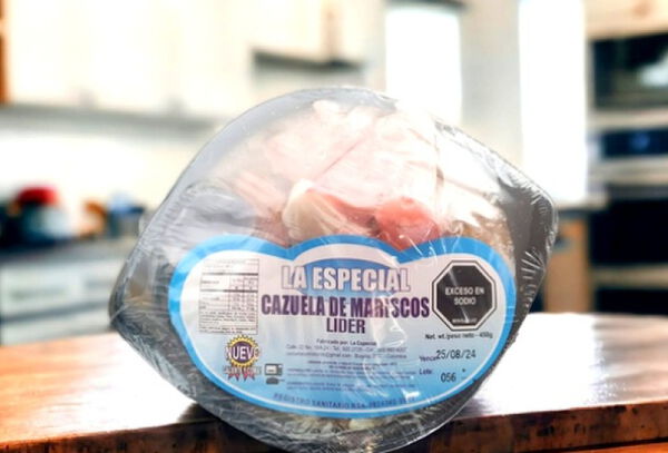 Cazuela de Mariscos-Lider-Lista Para Calentar-450gr +Envio