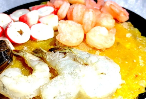 Cazuela de Mariscos-Dorada-Lista Para Calentar-650gr +Envio