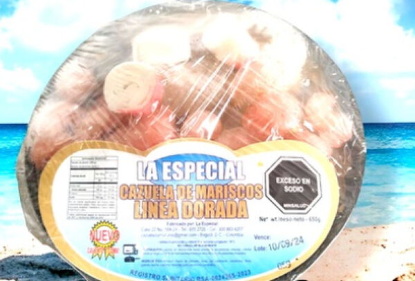 Cazuela de Mariscos-Dorada-Lista Para Calentar-650gr +Envio