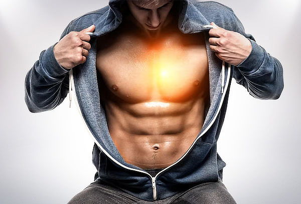 100 Sesiones Reductor Abdominal Masculino con Lipoláser 