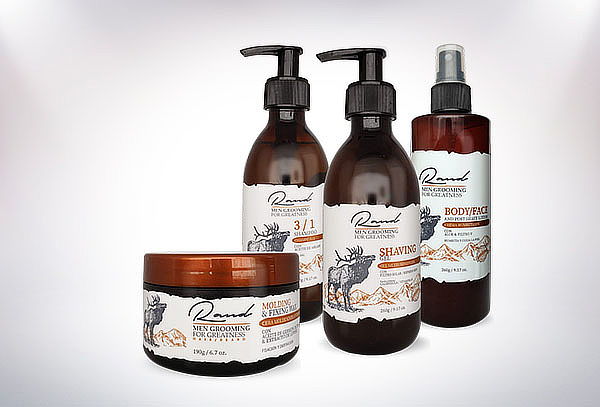 Kit Masculino Cuidado de la Barba, Cabello y Cuerpo