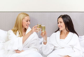 Spa Para Mamá y Acompañante + Copa de Vino
