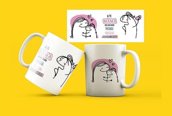 Mug o Taza de Regalo Personalizado en Cerámica + Envío