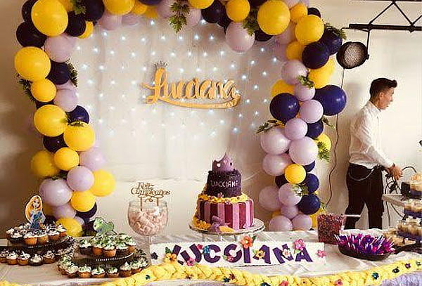 Decoración con Arco de Globos + Animación Fiestas Infantiles